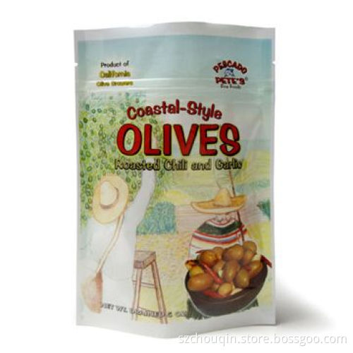 Plastic Grocery Bag for Dehydrated Fruit, Vegetables, Candy, Biscuit, Bread, Sweets with Zip Lock